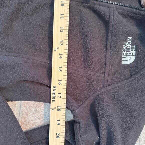 The North Face Jacket Collared Lightweight Fleece Full Zip Black womens Small - Picture 2 of 10
